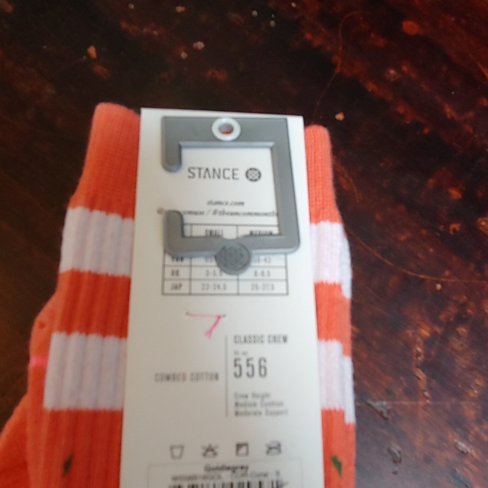Stance socks classic crew womens M - Picture 3 of 3